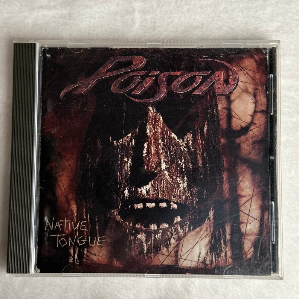 Poison – Native Tongue CD 1993 Capitol Records Hard Rock Glam Metal